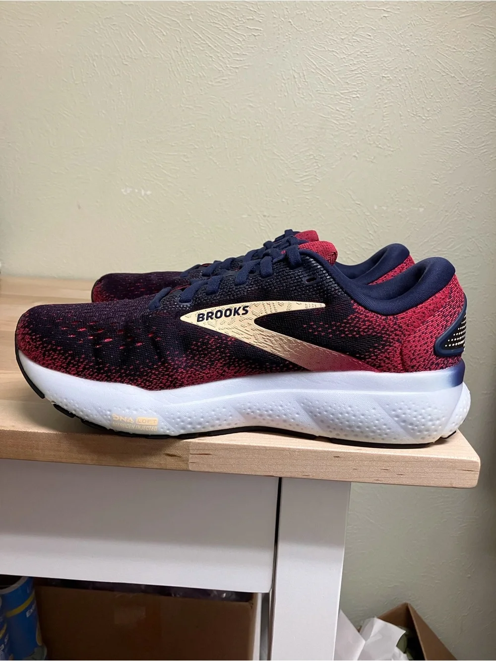 Brooks Ghost Women's Running Shoes — Pink/Navy